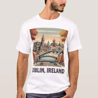 Dublin på hösten t shirt