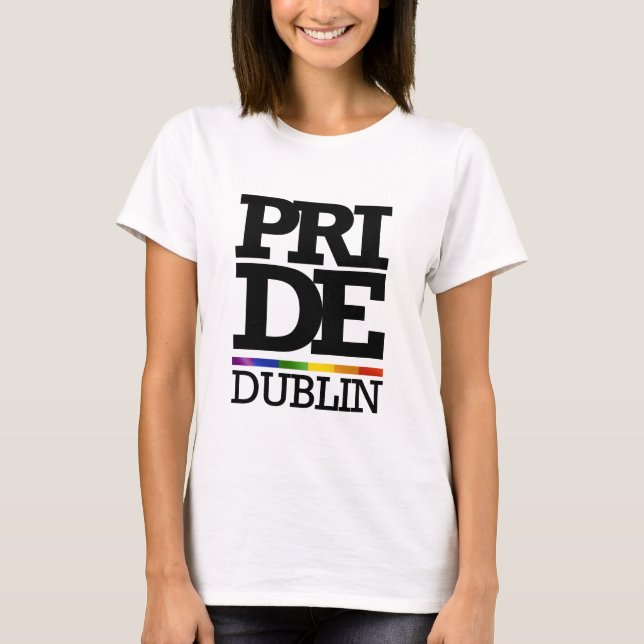 DUBLIN PRIDE - .PNG TEE (Framsida)