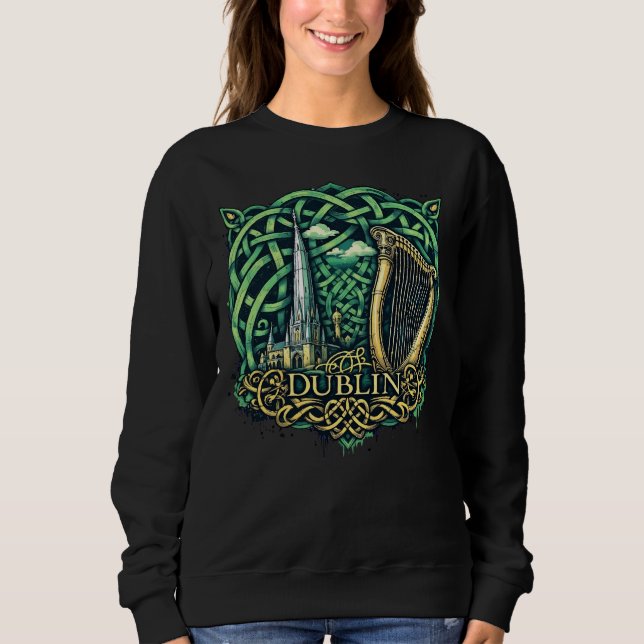 Dublin Republiken Irland T Shirt (Framsida)