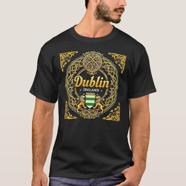 Dublin Republiken Irland T Shirt (Framsida)
