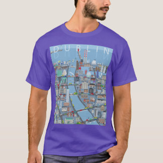 Dublin retro t shirt