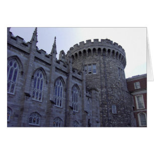 Dublin slott hälsningskort