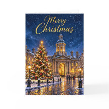 Dublin Snöig julkväll