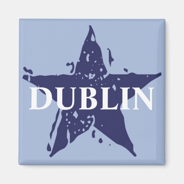 DUBLIN Star magnet (Framsidan)
