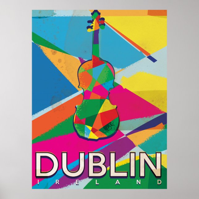 Dublin Vintage resor poster (Framsidan)