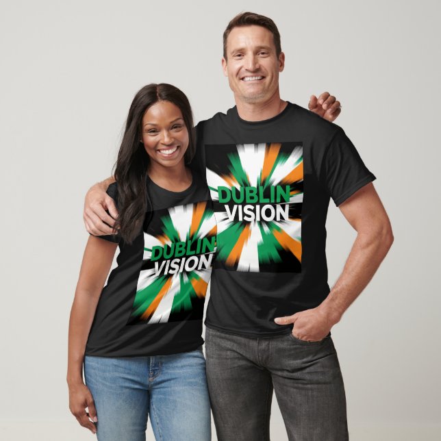 Dublin Vision St. Patrick's Day Inverkan T Shirt (Unisex)