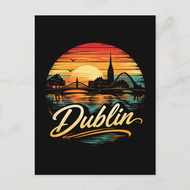 Dublin Vykort (Framsida)