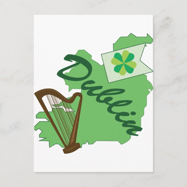 Dublin Vykort (Framsida)