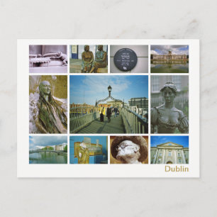 Dublins multiimage vykort