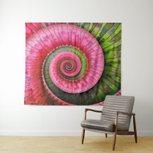 Dubman Designs: Neon Rosa och Grön Fibonacci