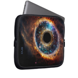 Dubman Designs: Universellt Öga, Celestial Galaxy Laptop Fodral