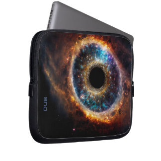 Dubman Designs: Universellt Öga, Celestial Galaxy Laptop Fodral