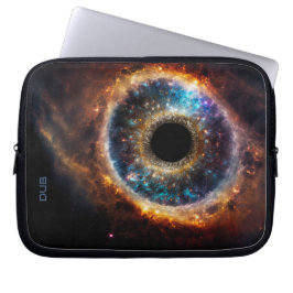 Dubman Designs: Universellt Öga, Celestial Galaxy Laptop Fodral