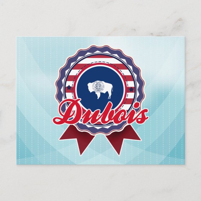 Dubois, WY Vykort (Framsida)
