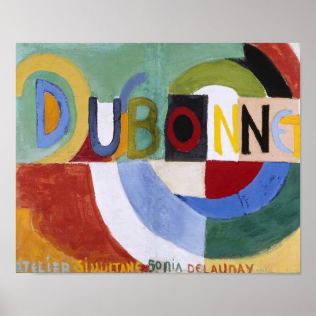 Dubonnet | Sonia Delaunay | Poster (Framsidan)