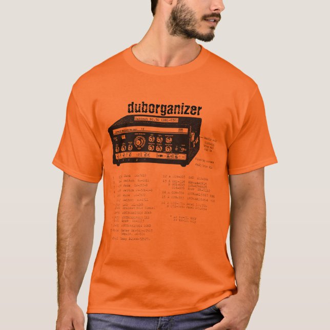 duborganizer T T-shirt (Framsida)