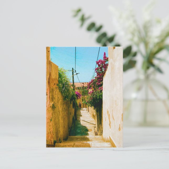Dubrovnik Alley - Kroatien  Vykort (Stående Fram)