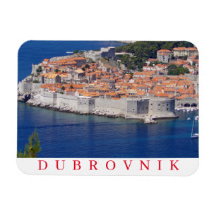 Dubrovnik beskådar kylmagneten magnet