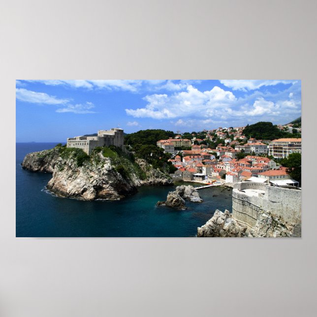 Dubrovnik Castle Poster (Framsidan)