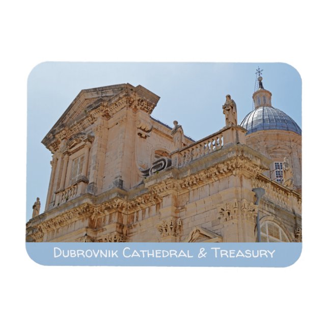 Dubrovnik Cathedral & Treasury Magnet (Horisontell)