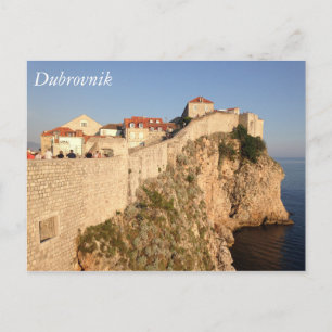 Dubrovnik City Walls Vykort