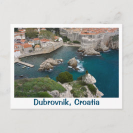 Dubrovnik från över vykort