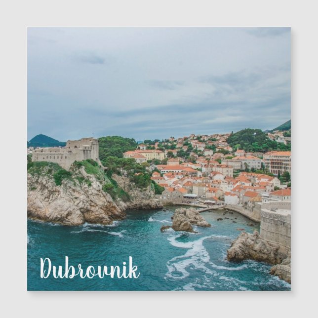 Dubrovnik hamn och stadskärna (Framsida)