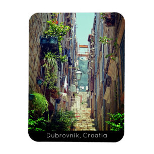 Dubrovnik Inside the Old City Walls Helgdag Postca Magnet