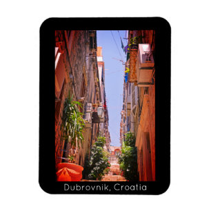 Dubrovnik Inside the Old City Walls II Helgdag Pos Magnet