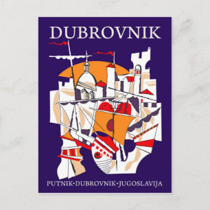 Dubrovnik, Jugoslavien Vykort