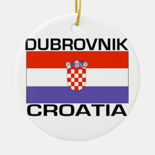 Dubrovnik Julgransprydnad Keramik