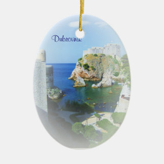 Dubrovnik Kroatien Anpassningsbar jul Ornament