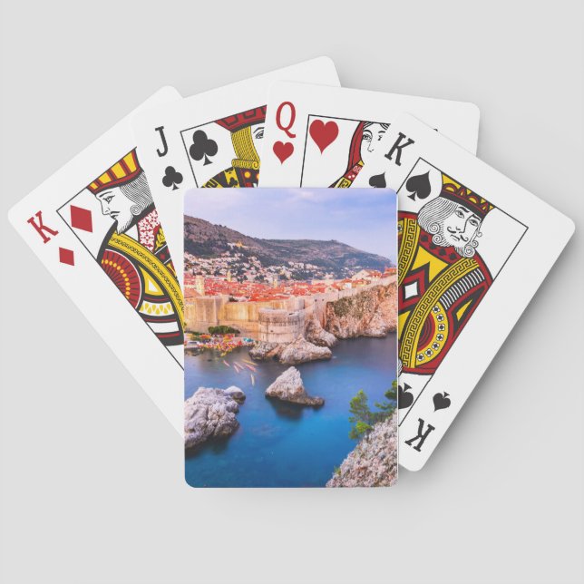 Dubrovnik Kroatien Casinokort (Baksidan)