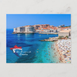 Dubrovnik | Kroatien | Hrvatska | Adriatiska havet Vykort