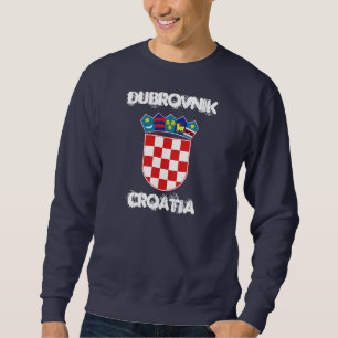 Dubrovnik, Kroatien jackande arm Lång Ärmad Tröja