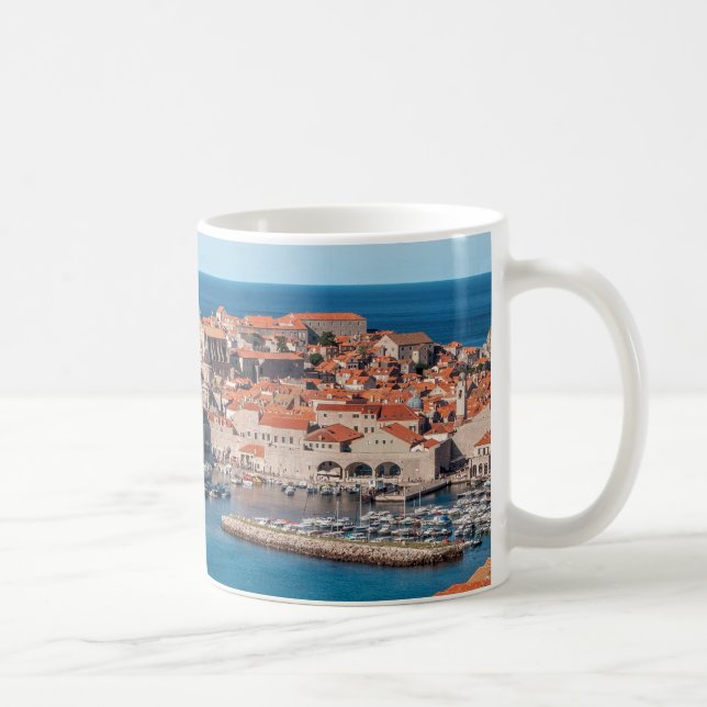 Dubrovnik Kroatien Kaffemugg (Höger)