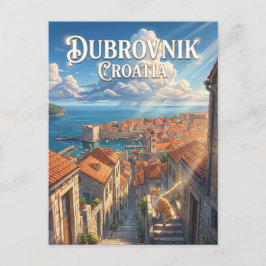 Dubrovnik, Kroatien Kroatien Vykort