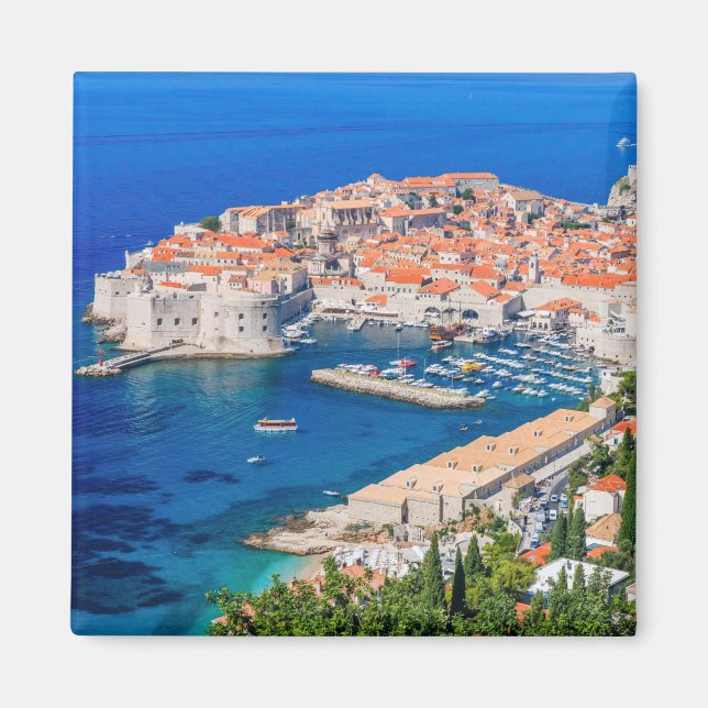 Dubrovnik, Kroatien Magnet (Framsidan)