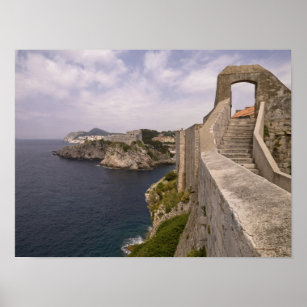 Dubrovnik, Kroatien Poster