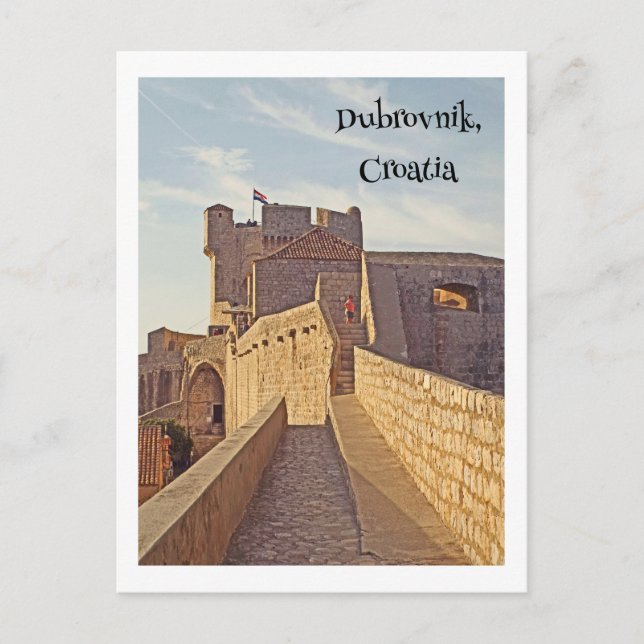 Dubrovnik, Kroatien Vykort (Framsida)