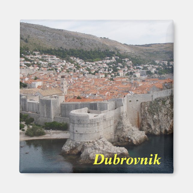Dubrovnik kylmagnet magnet (Framsidan)