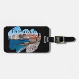 Dubrovnik med en beskåda bagagebricka