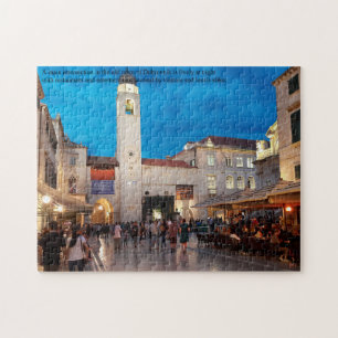 Dubrovnik Old Town Kroatien Pussel