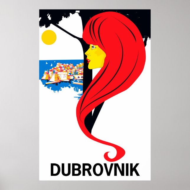 Dubrovnik Poster (Framsidan)