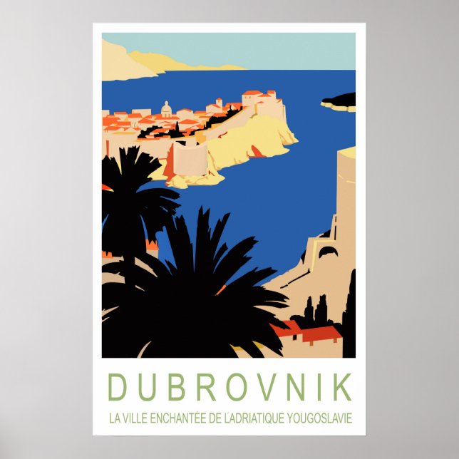 Dubrovnik Poster (Framsidan)