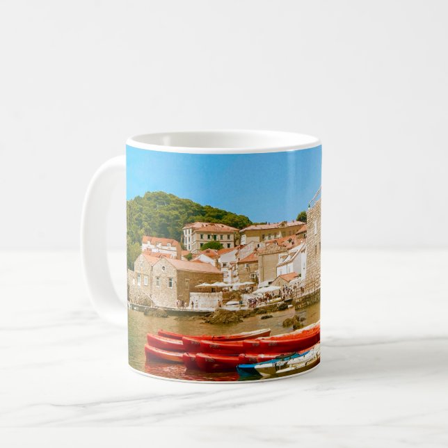 Dubrovnik Resa Konst Kaffemugg (Framsida vänster)