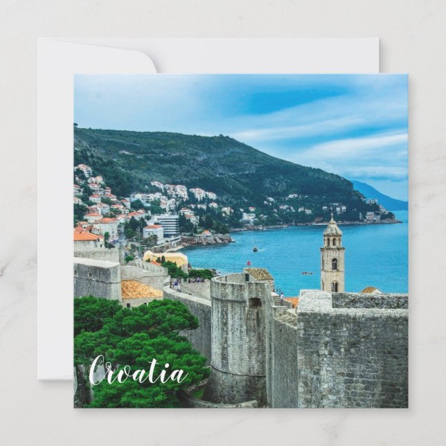 Dubrovnik stadsmur (Framsida)