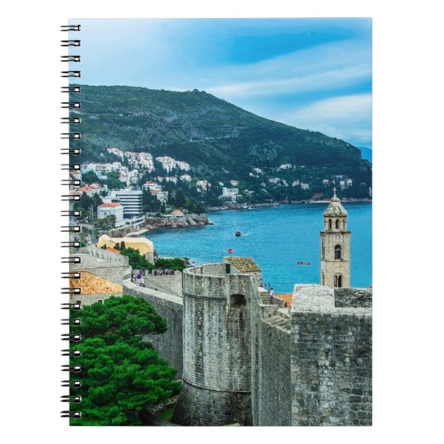Dubrovnik stadsmur anteckningsbok (Framsidan)