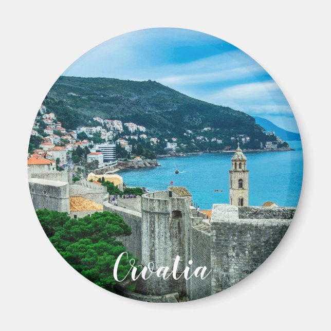 Dubrovnik stadsmur magnet (Framsidan)