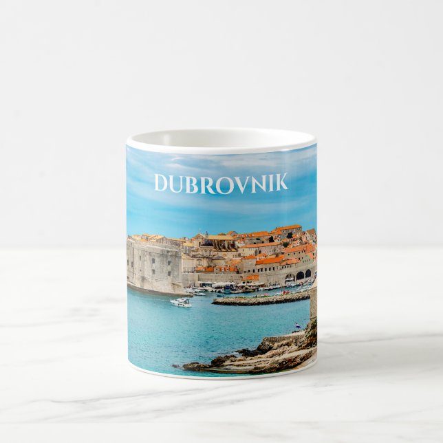 Dubrovnik strand kaffemugg (Center)